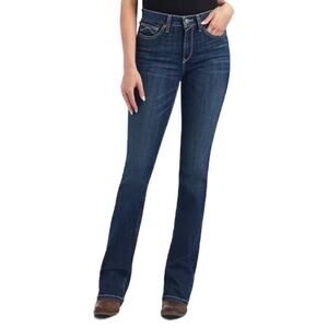 New Women’s Ariat R.E.A.L. High Rise Dorothy Boot Cut Jean Size 31 Short